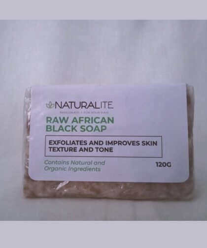 Naturalite Raw African Black Soap